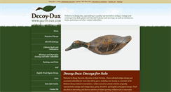 Desktop Screenshot of decoy-dux.com